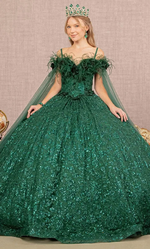 Deal Mania Elizabeth K GL3169 - Cold Shoulder Quinceanera Gown