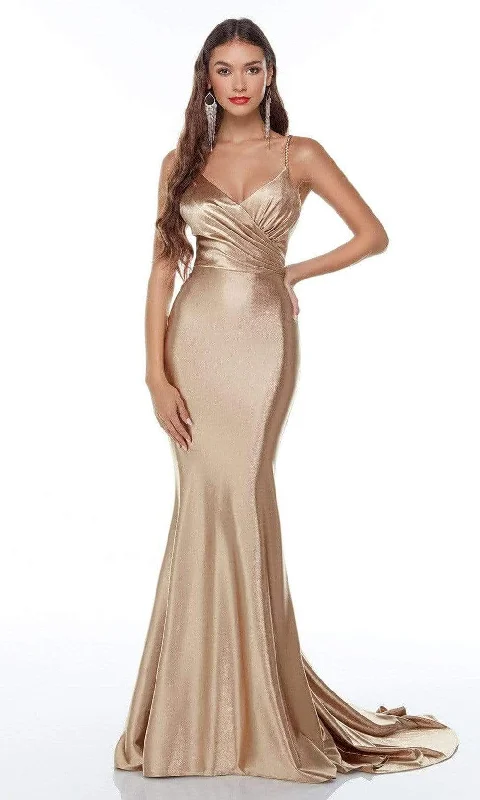 Weekend Deal Alyce Paris - 61170 Crisscross Bodice Gown