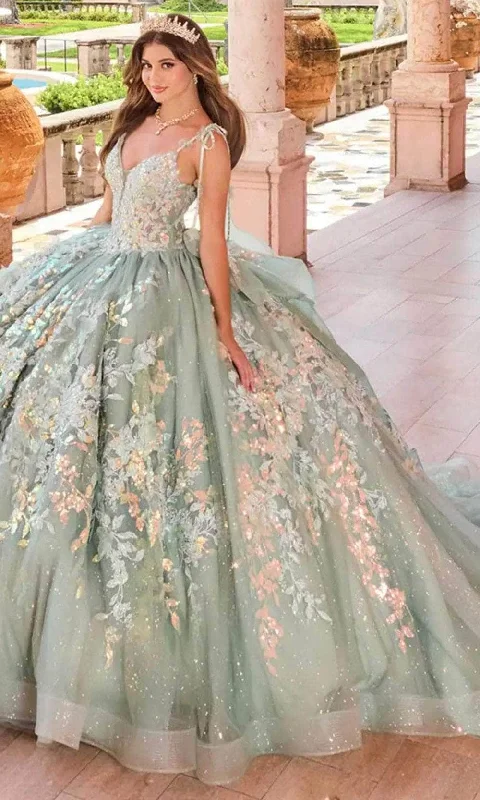 YEAR-End Clearance Princesa by Ariana Vara PR30157 - Floral Sleeveless Prom Gown