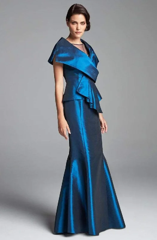 Daily Deals Alexander by Daymor 467 Sleek Draped Illusion Neck Mermaid Dress - 1 pc Mocha In Size 14 Available Daily Deals Alexander by Daymor 467 Sleek Draped Illusion Neck Mermaid Dress - 1 pc Mocha In Size 14 Available