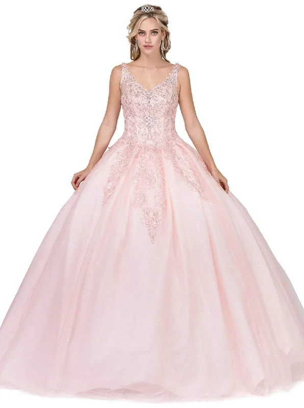 New Arrival Dancing Queen - 1271 Beaded Off-Shoulder Quinceanera Gown