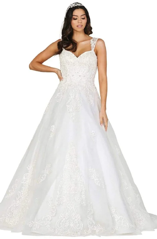 Midnight Madness Dancing Queen - 117 Embroidered Sweetheart A-Line Wedding Dress