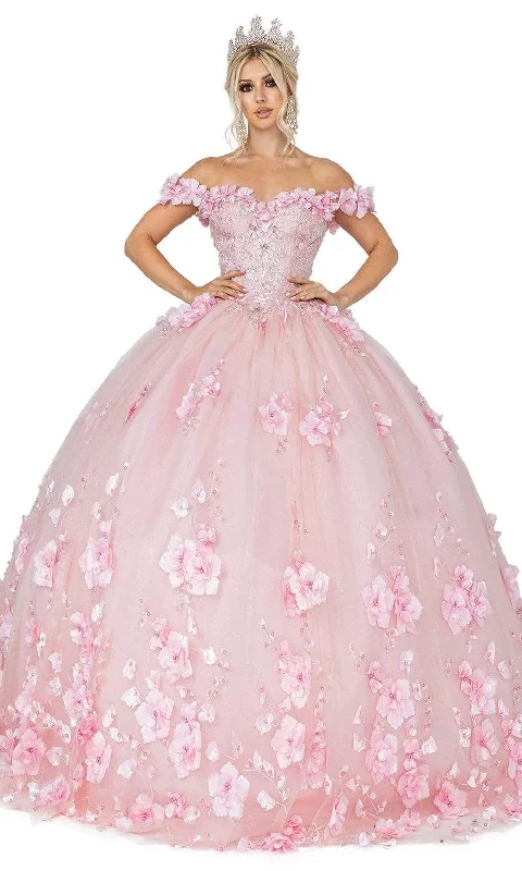 Special Price Dancing Queen - 1613 Floral Adorned Ballgown