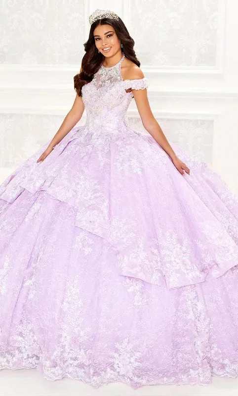 Price Buster Princesa by Ariana Vara PR30089 - Off Shoulder Pleated Ballgown
