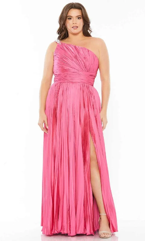 Extra Savings Mac Duggal 77005 - Ruched Asymmetrical Bridesmaid Dress
