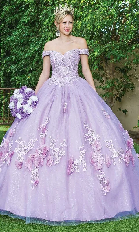 YEAR-End Sale Dancing Queen - 1598 Floral Accented Ballgown