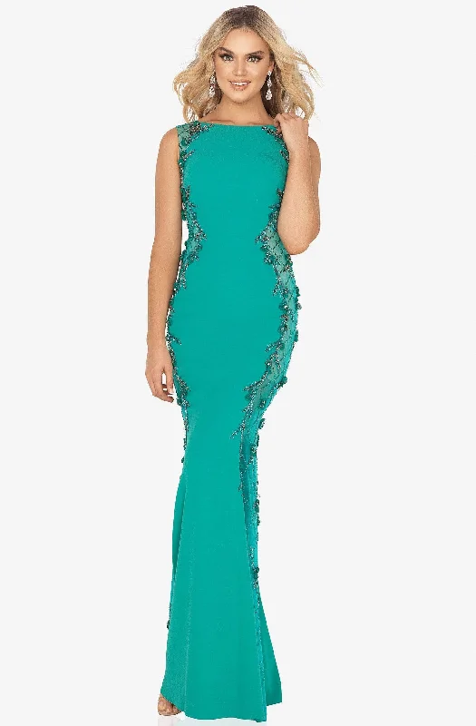 Price Cut Terani Couture - 2017E2304 Bateau Embellished Sheath Dress