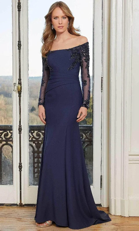 Bonus Savings MGNY By Mori Lee 72604 - Off-Shoulder Formal Gown