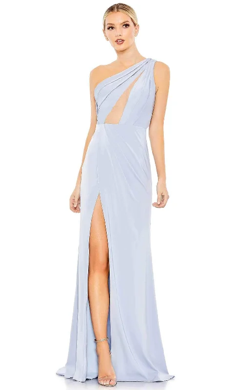 Overstock Mac Duggal 50668 - Asymmetrical Neckline Prom Dress