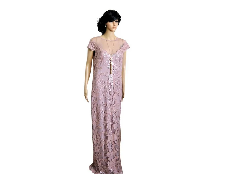 Great Bargains Tadashi Shoji Floral Sequin Embroidered Lace