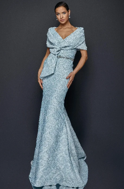 Limited Quantity Terani Couture - 1921M0726 Embroidered Trumpet Mother of the Groom Dress