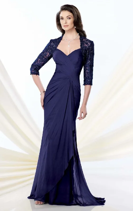 Friends and Family Sale Montage by Mon Cheri - 214943 Criss Cross Ruched Lace Evening Gown - 1 pc. Wine in Size 12 Available Friends and Family Sale Montage by Mon Cheri - 214943 Criss Cross Ruched Lace Evening Gown - 1 pc. Wine in Size 12 Available