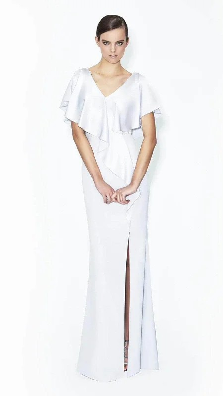 New Markdowns Alexander by Daymor - 559 V-Neck Sheath Gown