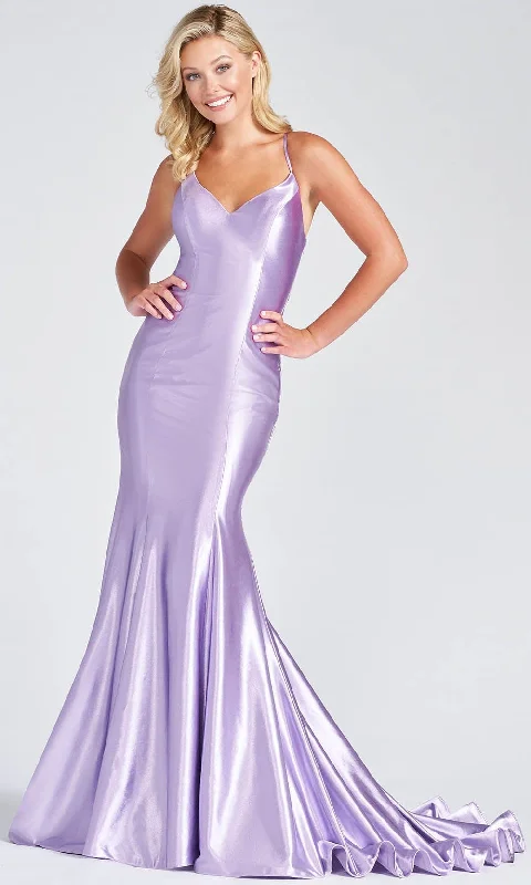 Limited Time Discount Ellie Wilde  EW122063 - Satin Mermaid Prom Gown
