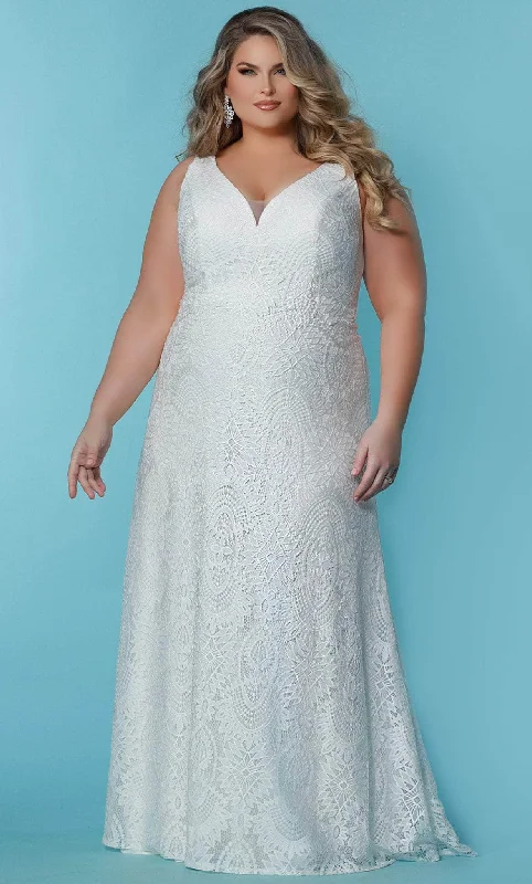 Today’s Deal Sydney's Closet Bridal SC5289 - Bohemian-Inspired Wedding Gown