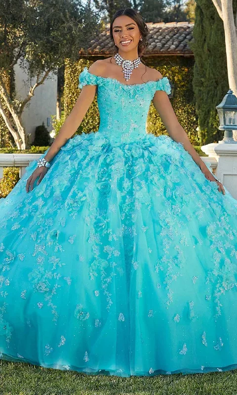 Holiday Sale Vizcaya by Mori Lee 89425 - Off-The-Shoulder Floral Ballgown