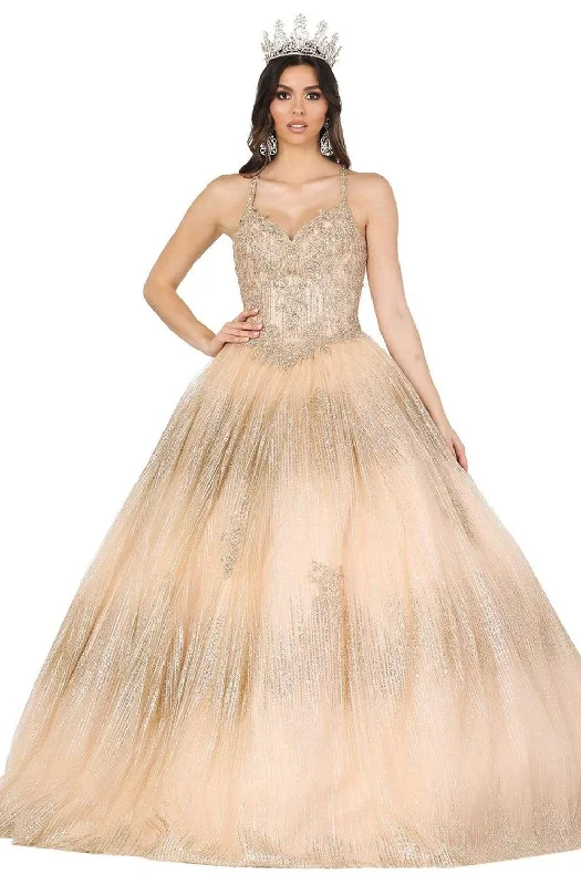 Extra Savings Dancing Queen - 1442 Glitter Sweetheart Quinceanera Dress