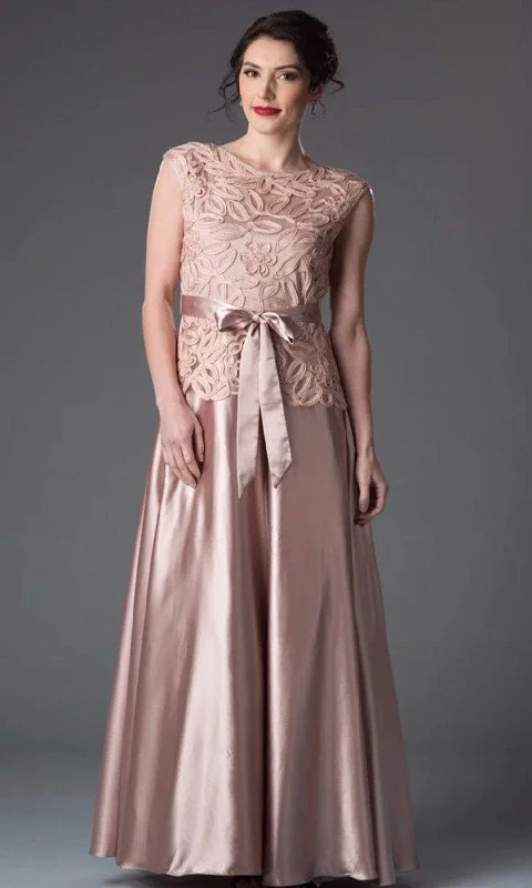 Shop and Save Soulmates 1611 - Soulmates Embellished Bow Evening Bridesmaid Dress