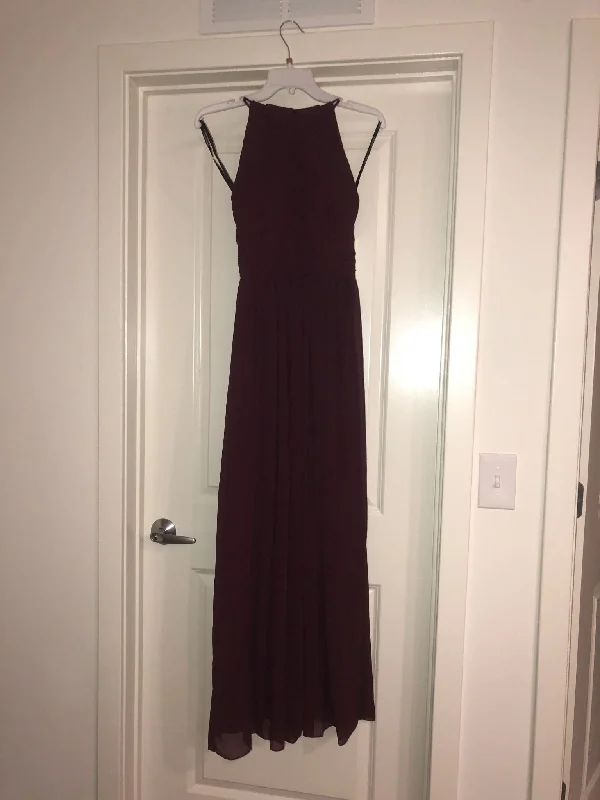 Season Finale Sale Bill Levkoff 7017/ Cutout Back Bridesmaid Dress