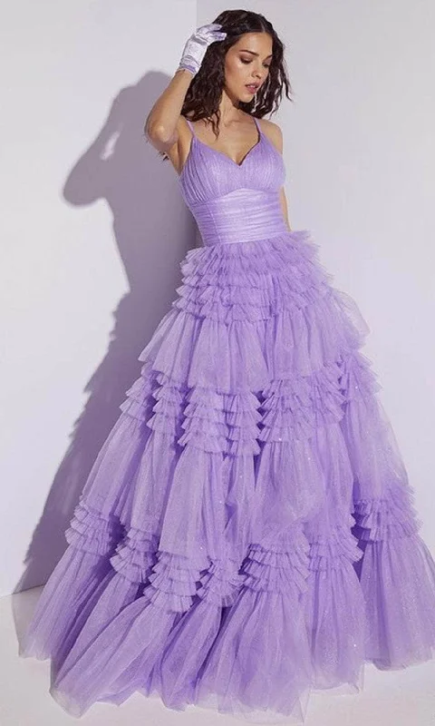 Must-Have Deals Eureka Fashion 9888 - Sweetheart Tiered Prom Ballgown