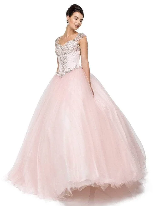 Weekend Flash Sale Dancing Queen - Bedazzled Sweetheart Ballgown 1104