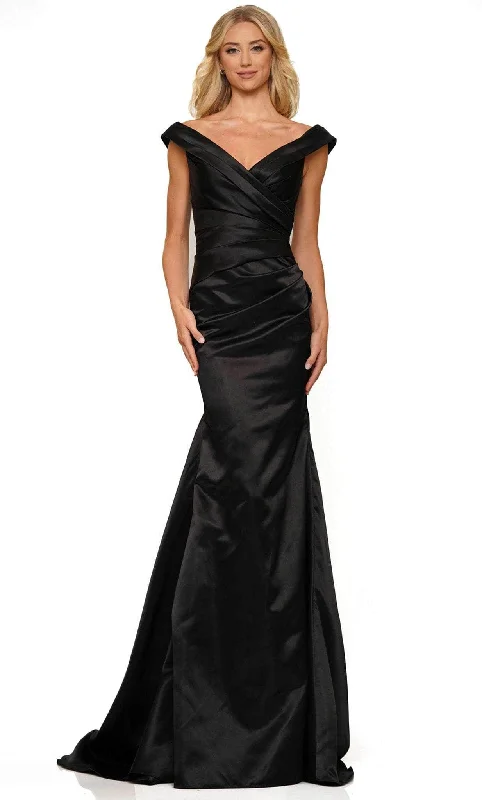 Loyalty Reward Colors Dress G1080 - Satin Off Shoulder Evening Gown