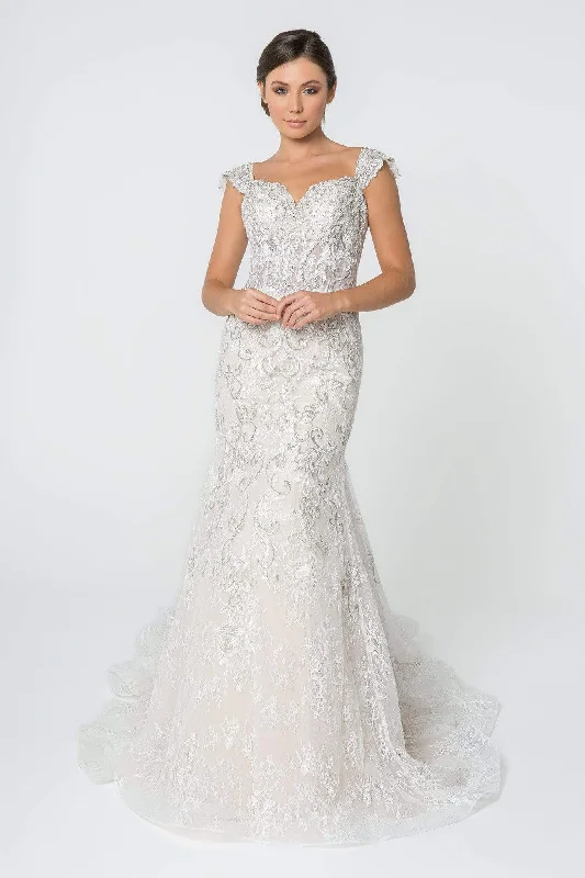 Don't Wait Elizabeth K - GL2822 Jewel Embroidered Sweetheart Trumpet Gown