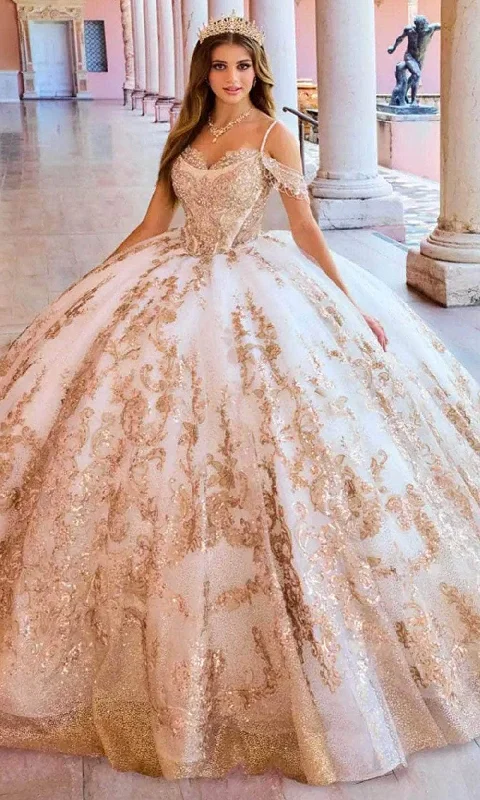 Daily Deals Princesa by Ariana Vara PR30153 - Sleeveless Fitted Bodice Prom Gown