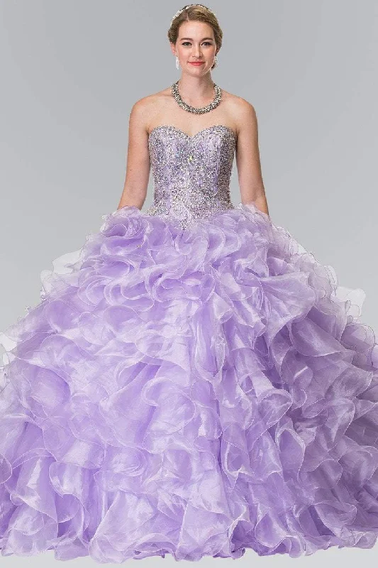 Referral Discount Elizabeth K - GL2209 Ruffled Sweetheart Ballgown