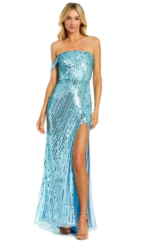 Exclusive Savings Mac Duggal 6072 - Sequin Mesh Evening Dress