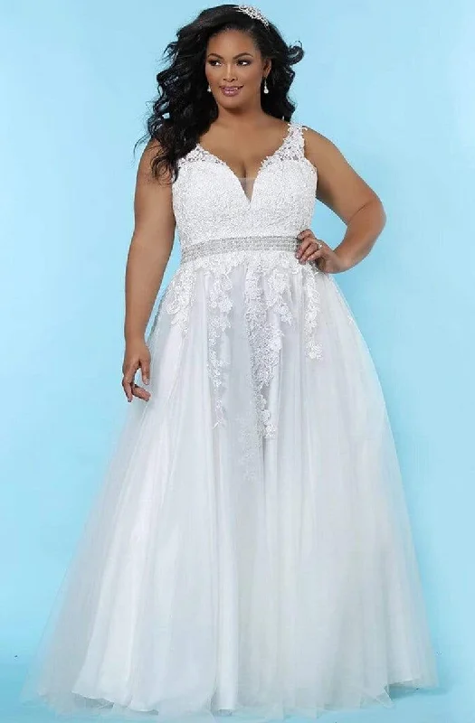 Fantastic Offers Sydney's Closet - SC5230 Floral Embroidered A-Line Gown