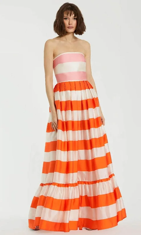 Special Discount Mac Duggal 81053 - Strapless A-Line Long Dress