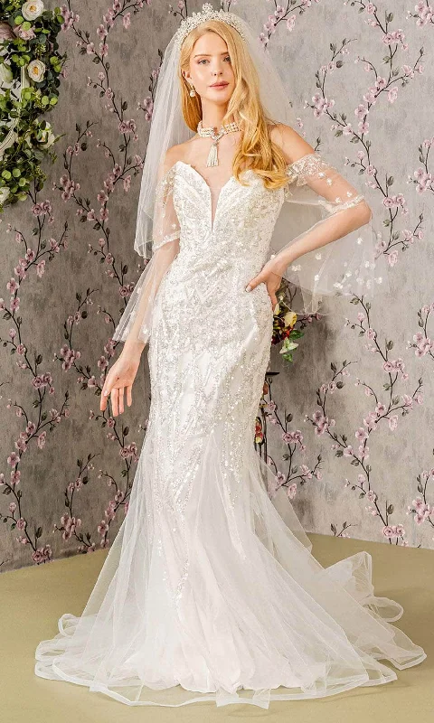 Today's Special GLS by Gloria Bridal GL3426 - Off-Shoulder Mermaid Wedding Dress