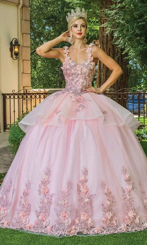 TIME-Limited Offer Dancing Queen - 1583 Floral Scoop Back Ballgown