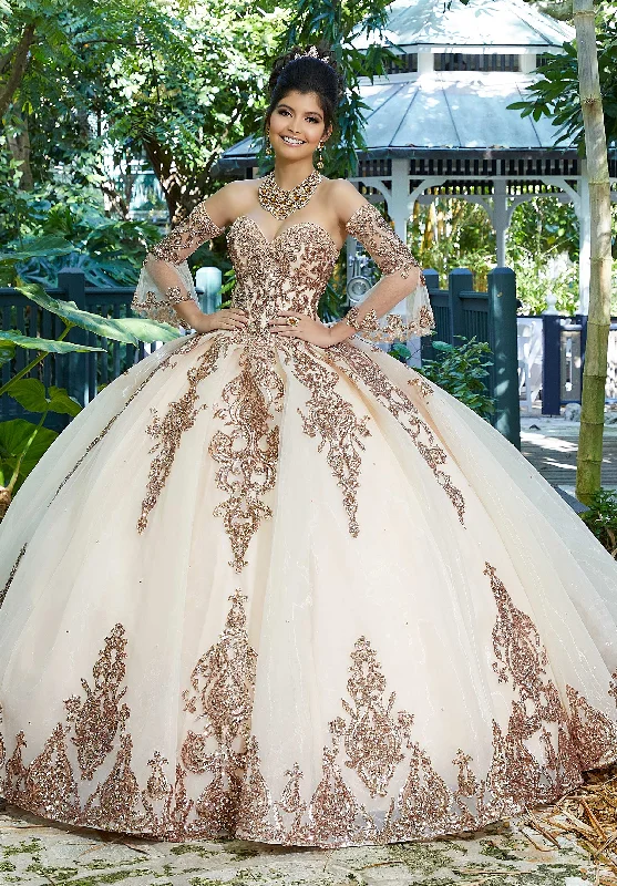 Factory Direct Sale Vizcaya by Mori Lee - 89255 Bedazzled Sweetheart Tulle Ballgown Factory Direct Sale Vizcaya by Mori Lee - 89255 Bedazzled Sweetheart Tulle Ballgown