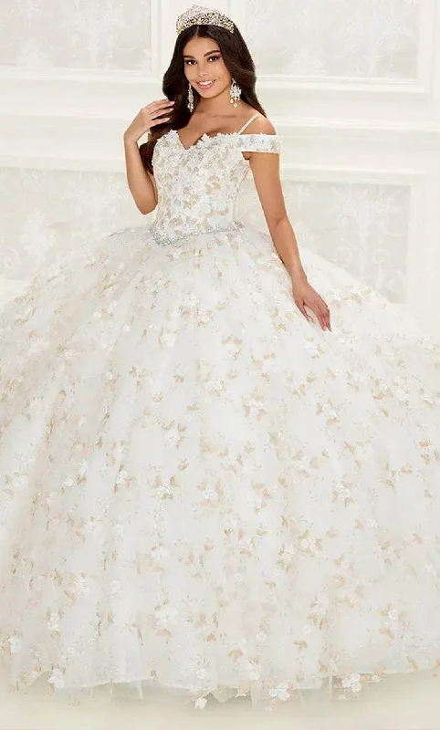 Final Sale Princesa by Ariana Vara PR30084 - Blossom Ornate Ballgown
