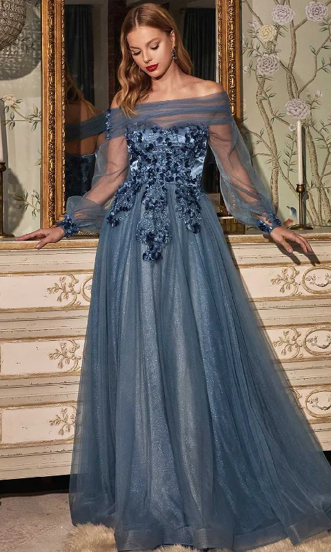 Online Only Cinderella Divine CD978 - Sweetheart Evening Gown