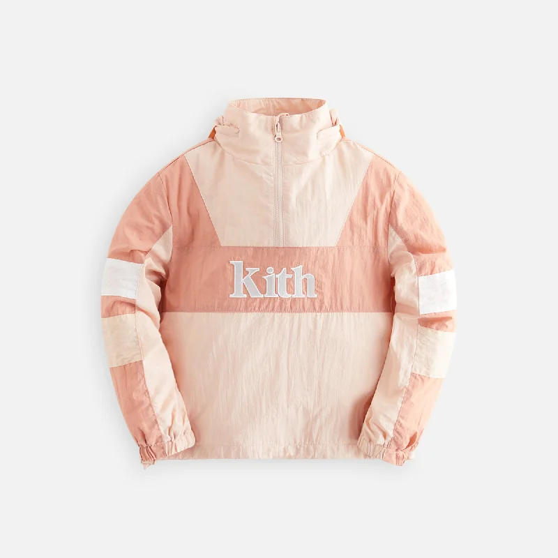 New Deals Kith Kids Track Harrison Pullover - French Pink