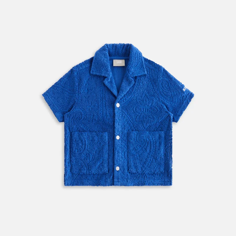 Unbeatable Prices Kith Kids Paisley Terry Camp Shirt - Current