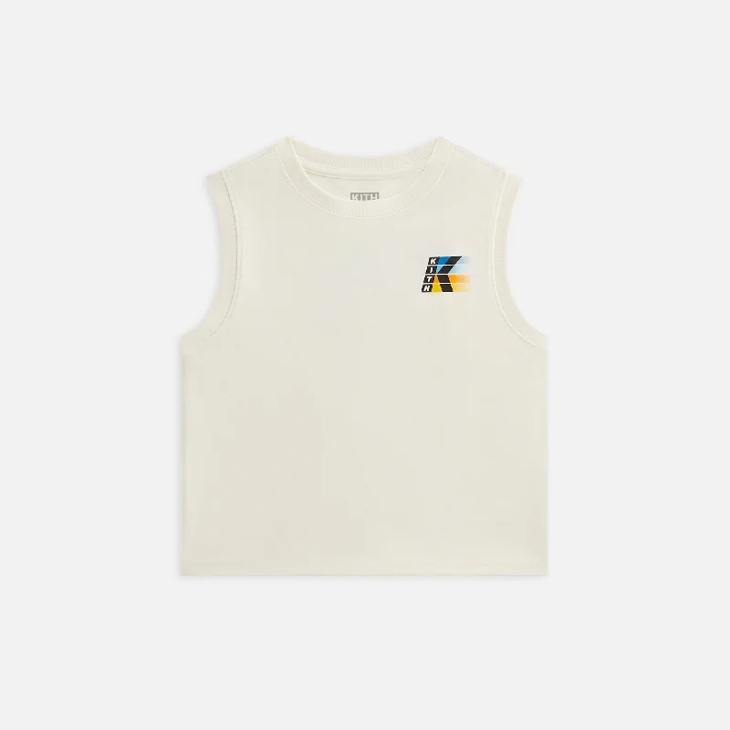 Great Bargains Kith Kids Refraction Graphic Tank Top - Sandrift