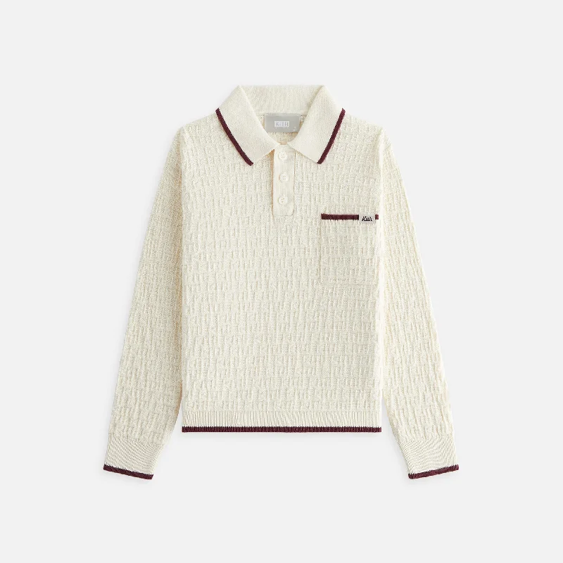 Bargain Prices Kith Kids Tilden Polo Pullover - Waffle