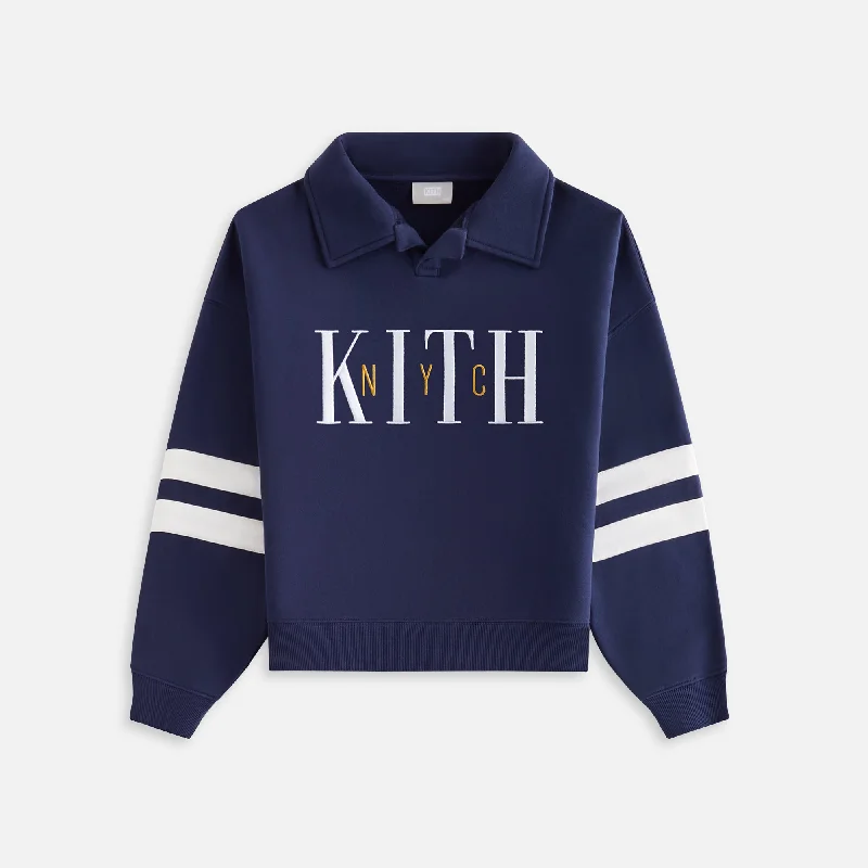 Exclusive Savings Kith Kids Collared Nelson Sweatshirt - Nocturnal