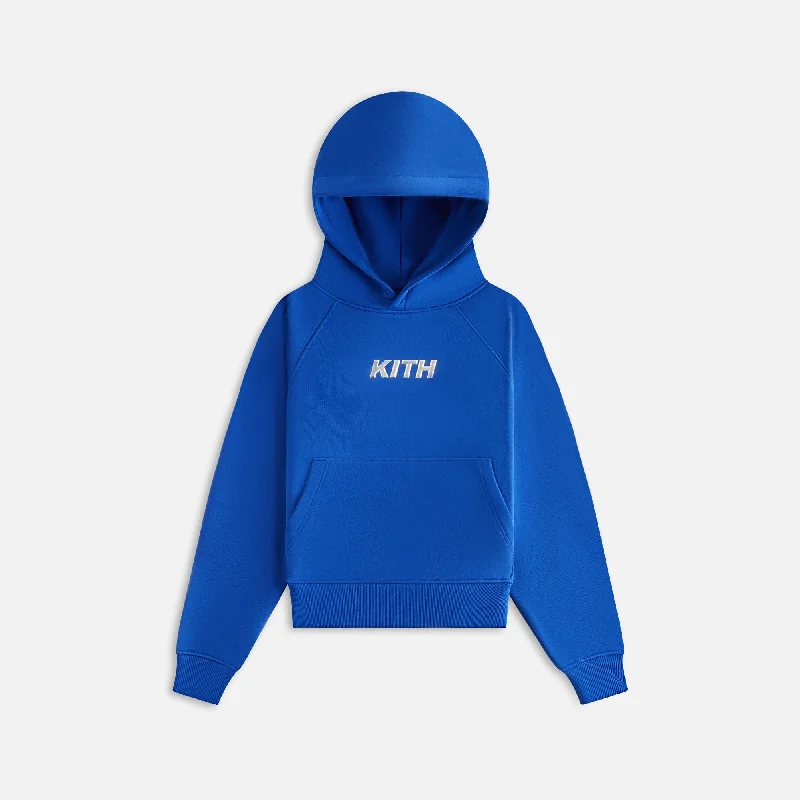 Bargain Bin Kith Kids Novelty Logo Raglan Nelson Hoodie - Cyclone