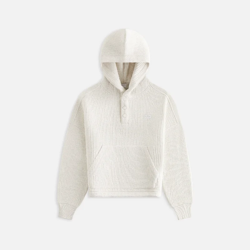Online Exclusive Kith Kids Quilted Harrison Hoodie - Sandy Heather