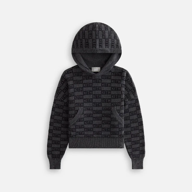 Best Seller Kith Kids Monogram Nelson Hoodie - Black