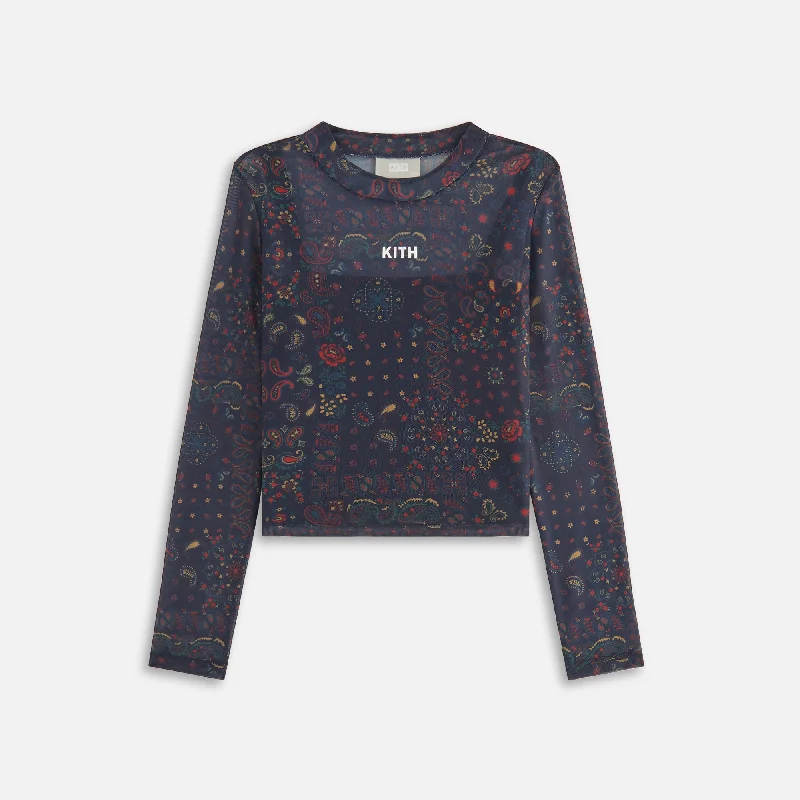 Mega Sale Kith Kids Printed Mesh Top - Nocturnal