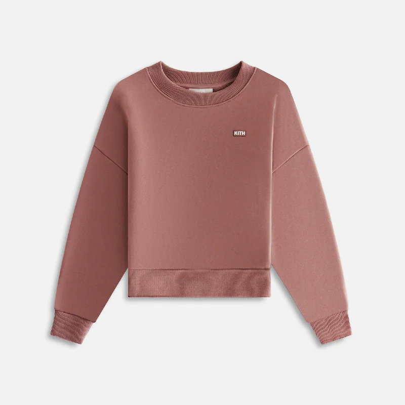 Price Cut Kith Kids Palette Nelson Crewneck - Rogue