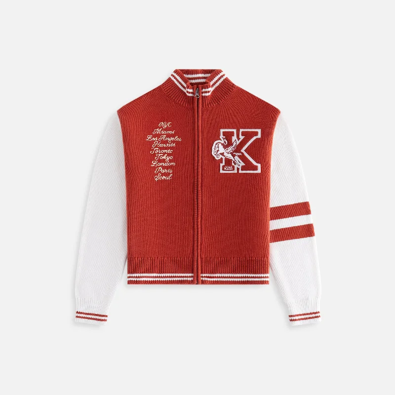 Limited Edition Kith Kids Wyona Varsity Sweater - Orchard