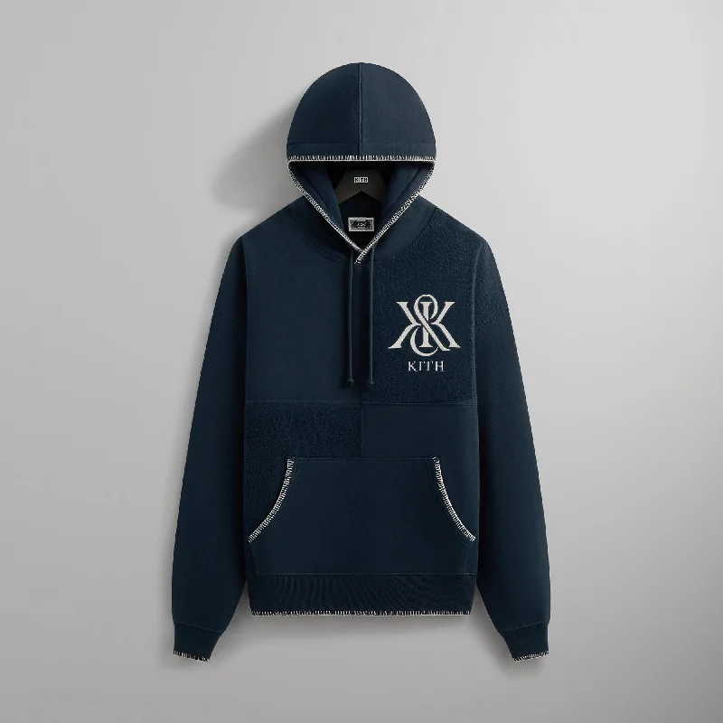 Take Advantage Kith Panelled Nelson Hoodie - Abyss