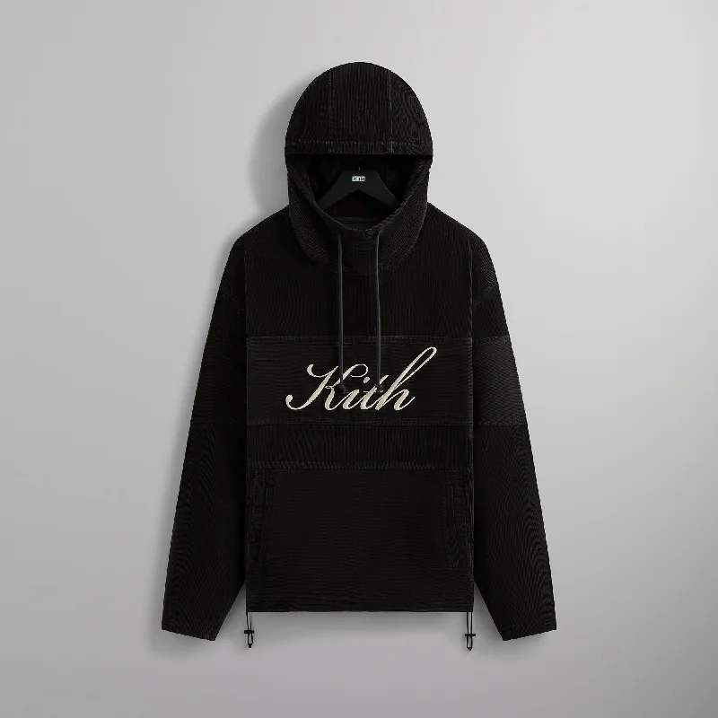 Markdowns Kith Washed Corduroy Caden Hoodie - Carbon
